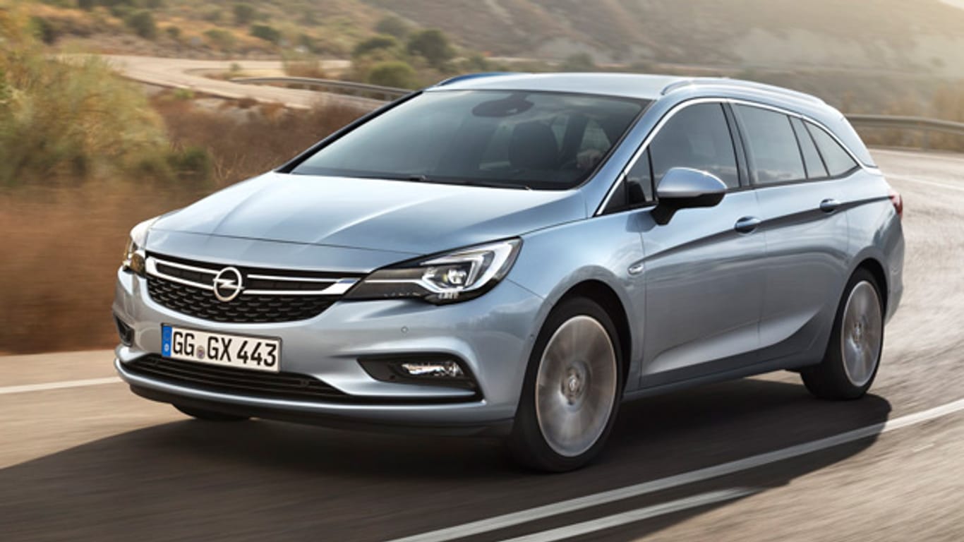 1000 Euro Aufschlag gegenüber der Limousine: Neuer Opel Astra Sports Tourer.