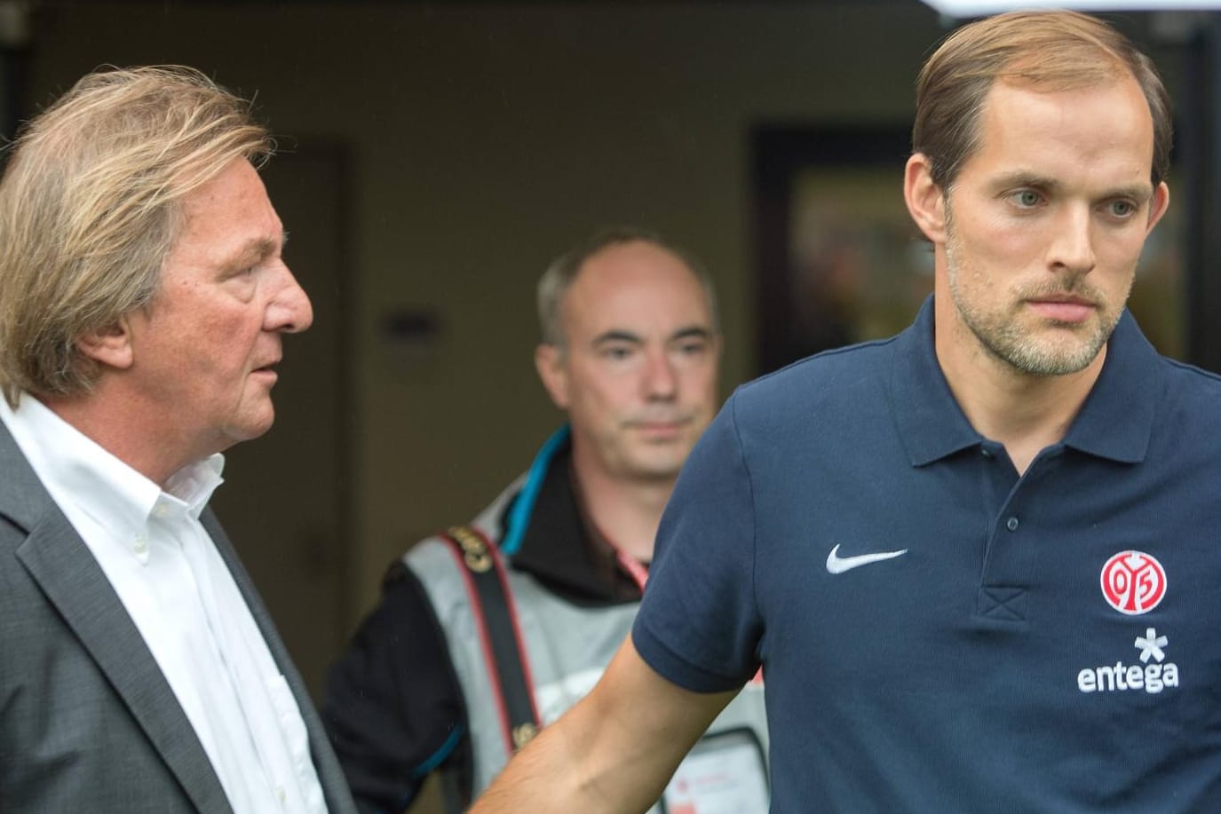 Bild aus gemeinsamen Zeiten: Harald Strutz (links) ist auf Thomas Tuchel nicht mehr gut zu sprechen.