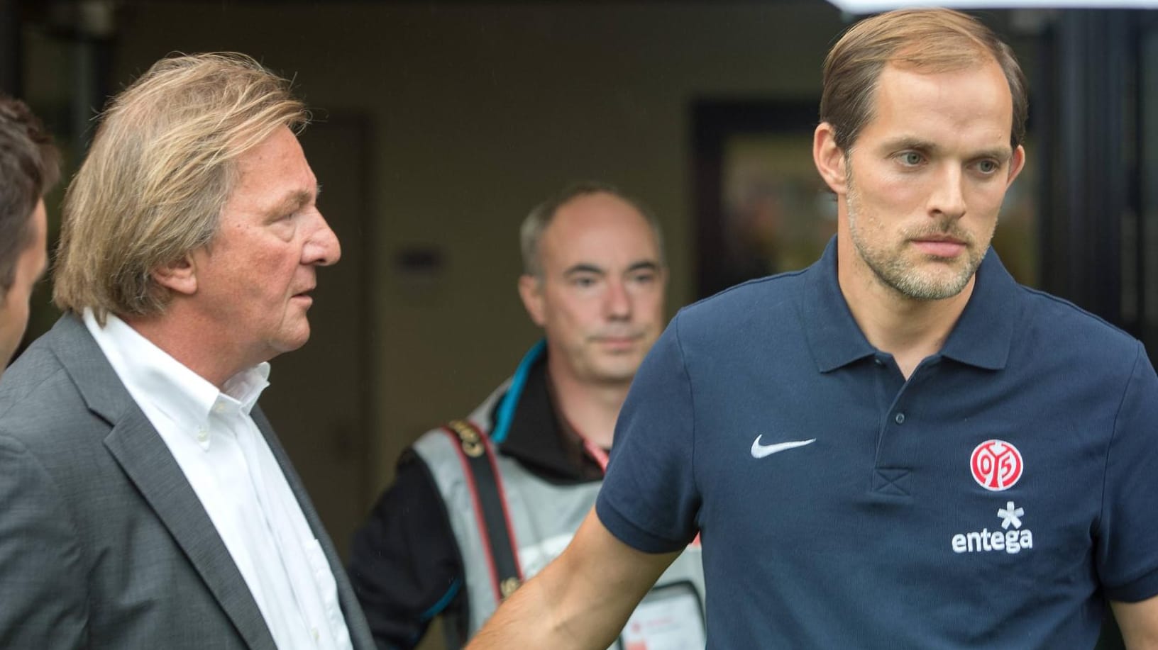 Bild aus gemeinsamen Zeiten: Harald Strutz (links) ist auf Thomas Tuchel nicht mehr gut zu sprechen. Bild aus gemeinsamen Zeiten: Harald Strutz (links) ist auf Thomas Tuchel nicht mehr gut zu sprechen.