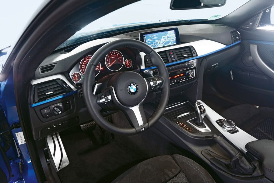 Klare Aufteilung, vorbildliche Ergonomie und sehr gutes Infotainment im BMW.