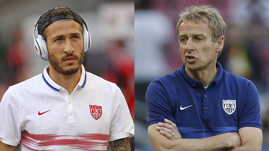 Jürgen Klinsmann verzichtet auf Mittelfeldspieler Fabian Johnson.