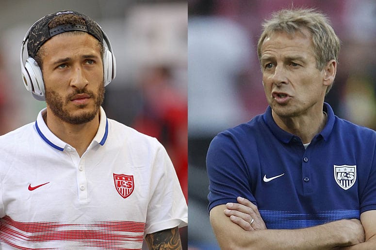 Jürgen Klinsmann verzichtet auf Mittelfeldspieler Fabian Johnson.