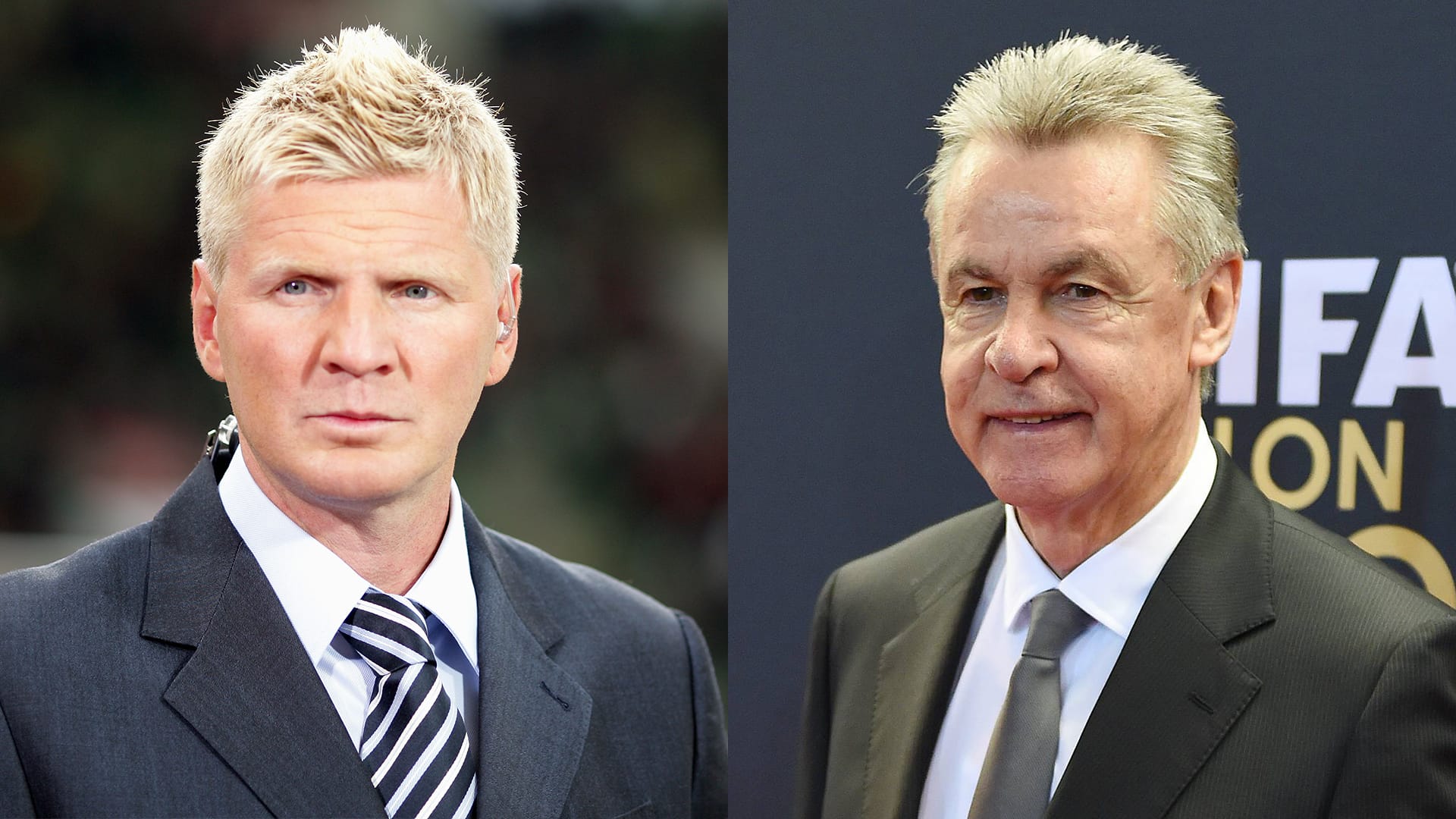 Alte Weggefährten: Stefan Effenberg (li.) und Ottmar Hitzfeld.