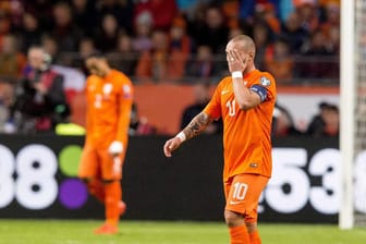 Wesley Sneijder und die Niederlande sind nicht bei der EM 2016 dabei.