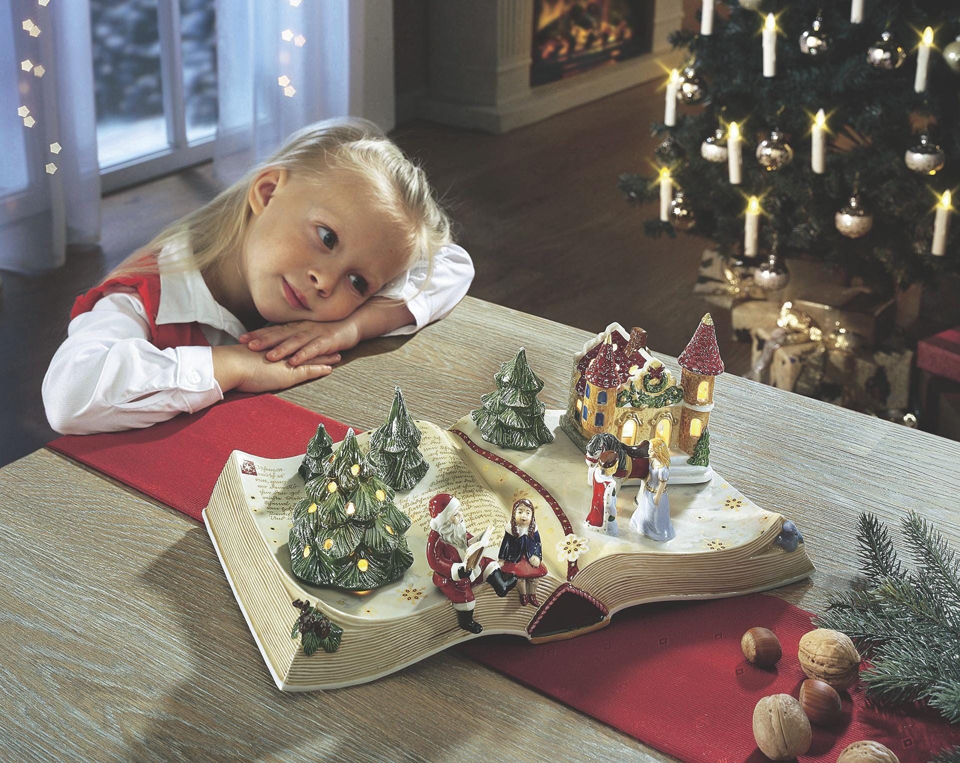 Kinder lieben weihnachtlichen Kitsch