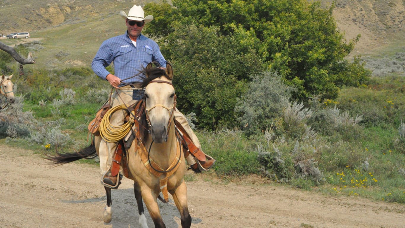 Vor 20 Jahren verließ George Gaber Deutschland Richtung Kanada. Heute gehört ihm eine Ranch.