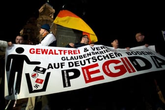 Pegida in Dresden: Wissenschaftler warnen, die Bewegung könnte weitere Menschen radikalisieren.
