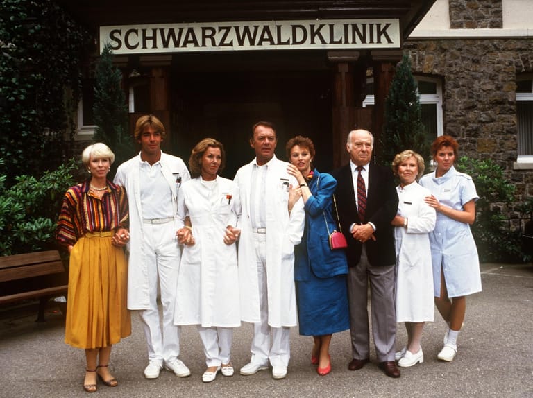 Das Team der "Schwarzwaldklinik"