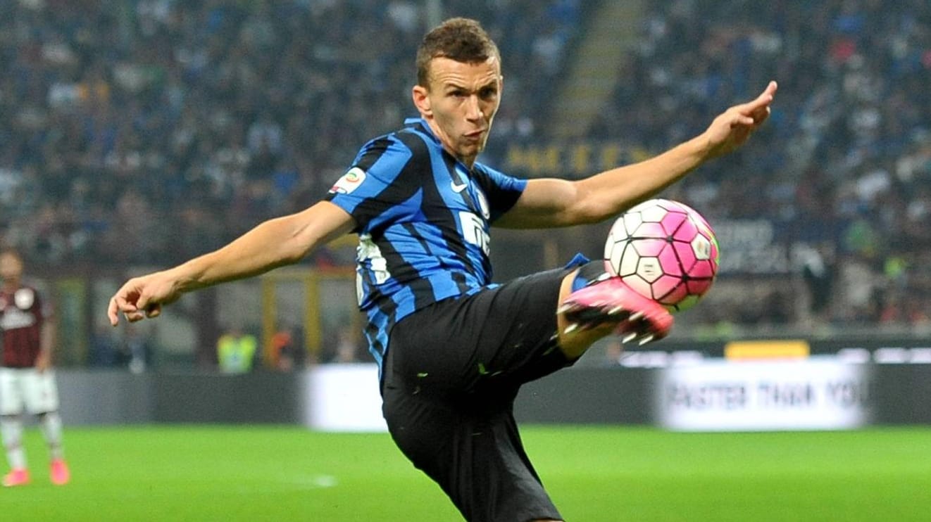 Ivan Perisic im Trikot seines neuen Arbeitgebers Inter Mailand. Ivan Perisic im Trikot seines neuen Arbeitgebers Inter Mailand.