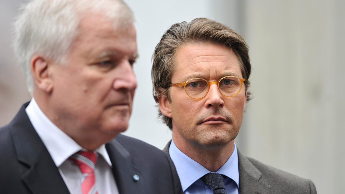 Geben sich mit dem verabschiedeten Asyl-Gesetzespaket nicht zufrieden: Horst Seehofer und Andreas Scheuer (beide CSU).