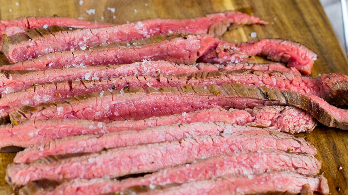 Flank Steak - in Deutschland ein viel zu seltener Genuss.