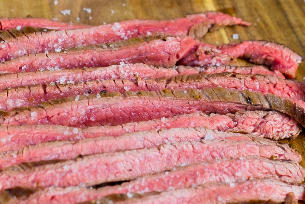 Flank Steak - in Deutschland ein viel zu seltener Genuss.