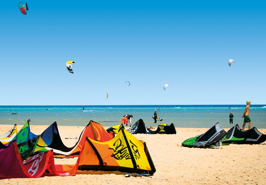 El Gouna - Hier geht die Action ab. Trauen Sie sich auf die weltklasse Kite Surf Anlage.