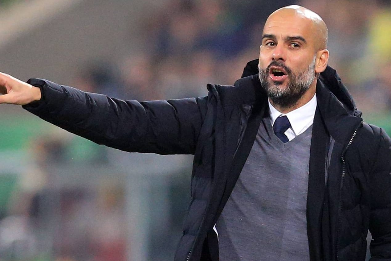 Pep Guardiola treibt die Spieler des FC Bayern weiter an.