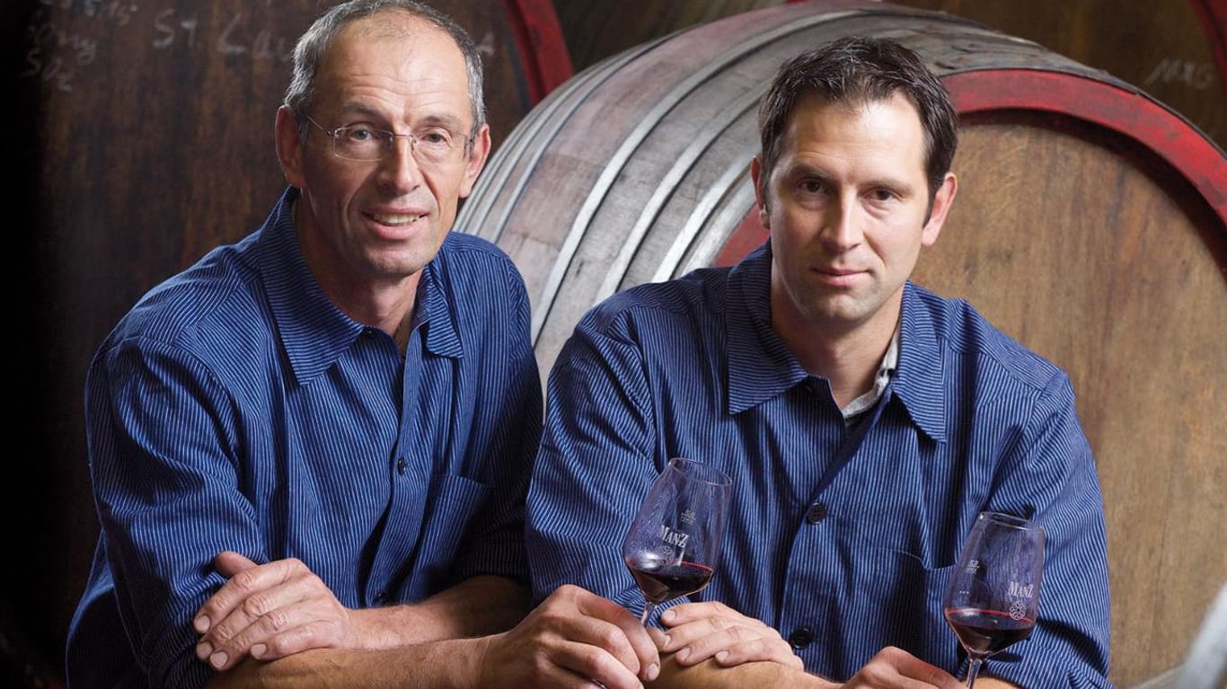 Die Winzer des Jahres 2015 kommen aus Rheinhessen - vom Weingut Manz.