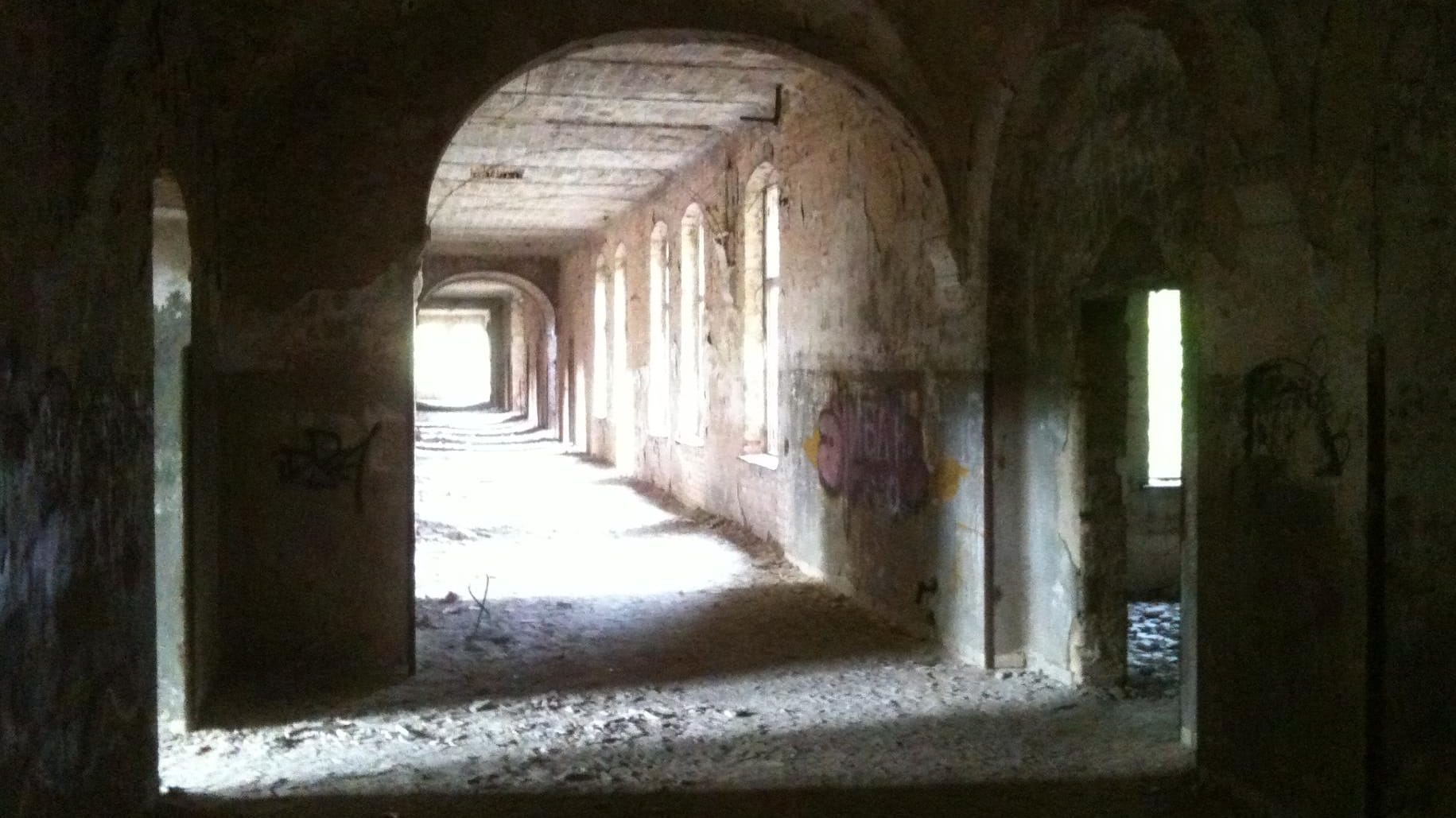 Die Heilstätten in Beelitz (Brandenburg) sind ein Ort zum Gruseln.