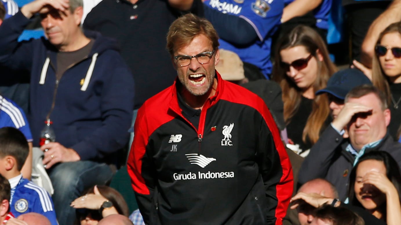 Jürgen Klopp feiert seinen ersten Sieg in Chelsea.