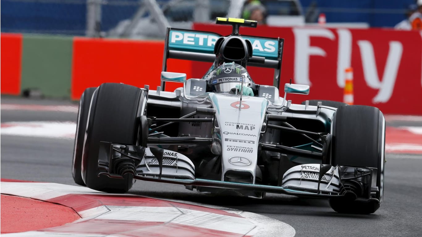 Nico Rosberg geht beim Großen Preis von Mexiko von der Pole ins Rennen.
