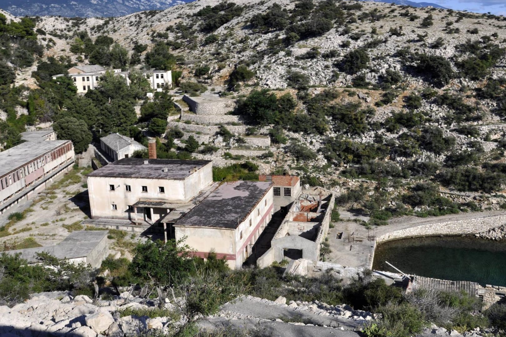 Goli otok - die Gefängnisinsel vor Kroatien.