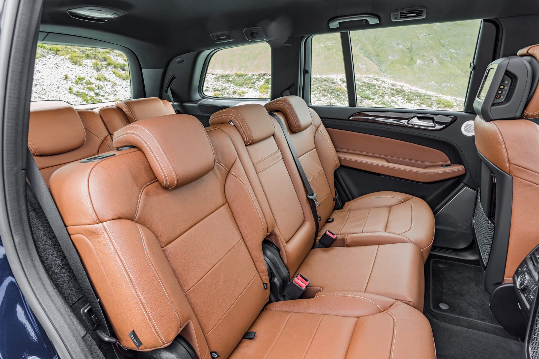 Eine optionale Einzelsitzanlage, wie sie die beiden Hauptkonkurrenten Range Rover und Bentley Bentayga bieten, gibt es im GLS nicht.