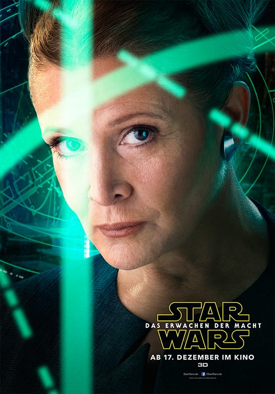 "Star Wars: Das Erwachen der Macht" - Carrie Fisher ist Leia Organa.