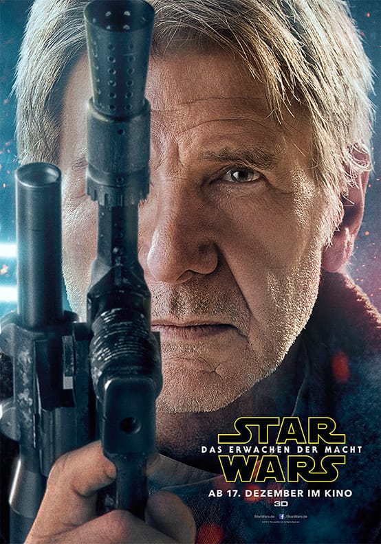 "Star Wars: Das Erwachen der Macht" - Harrison Ford ist Han Solo.