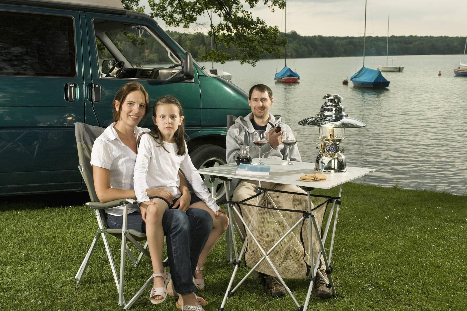 Viele Familien setzen auf Campingurlaub.