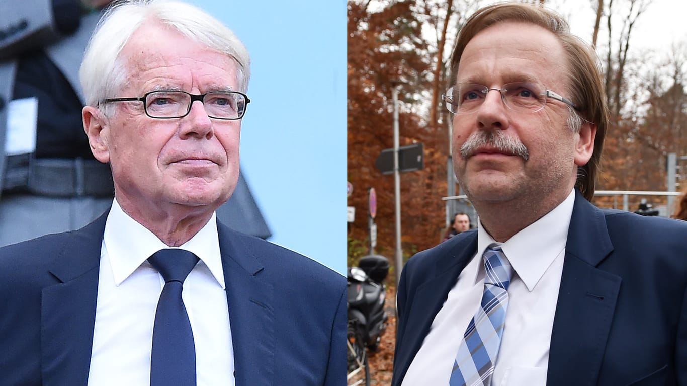 Mögliche Nachfolger: Reinhard Rauball und Rainer Koch könnten neuer DFB-Präsident werden.