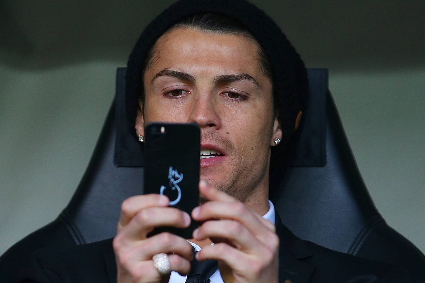 Cristiano Ronaldo ist ein großer Social-Media-Fan.