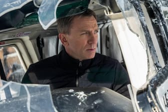 Daniel Craig alias James Bond hier ausnahmsweise mal unverletzt.