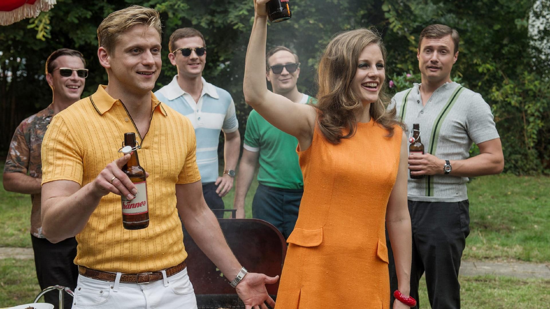 Harry (Steve Windolf) und seine Frau Betti (Picco von Groote) in "Starfighter".