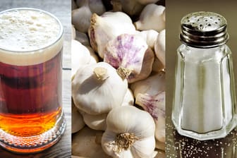 Bier, Knoblauch und Salz: Bevor Erkältete zum Arzt gehen, gibt es Hilfe aus der Küche.