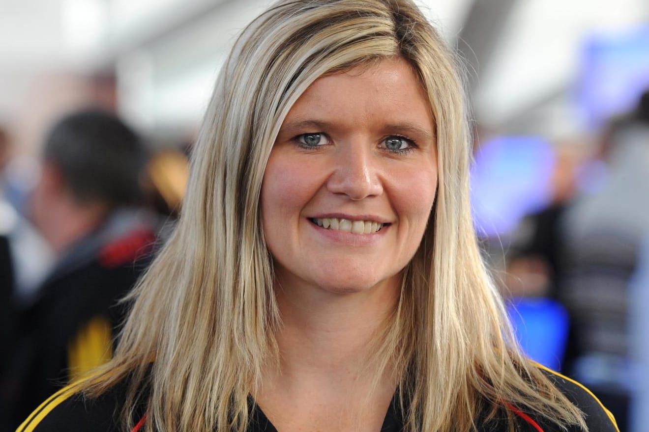 Sandra Kiriasis (40) wurde in der "Sportschau" als "unbekümmertes, aber auch empfindsames Mädchen" dargestellt.