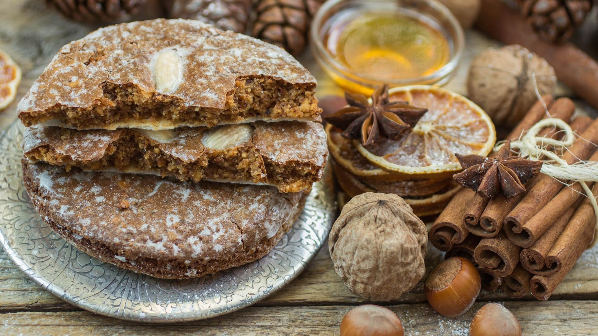 Selbstgebackene Lebkuchen