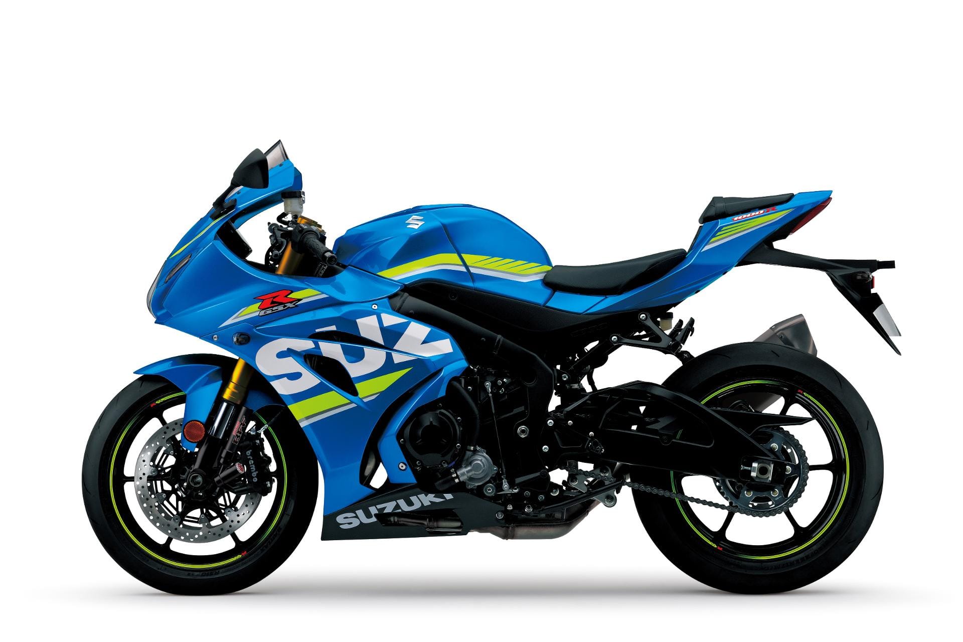 Suzuki GSX-R 1000 Concept Bike. Das Modell wurde komplett neu entwickelt, erhält einen leichteren Rahmen und einen deutlich stärkeren Motor.