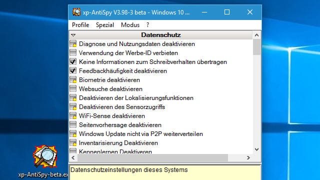 Neues XP-Antispy ist da