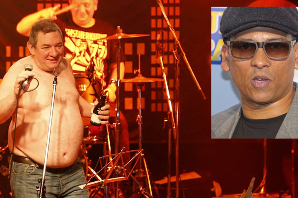 Wolfgang "Wölfi" Wendland und die "Die Kassierer" wollen beim ESC gegen Xavier Naidoo antreten.