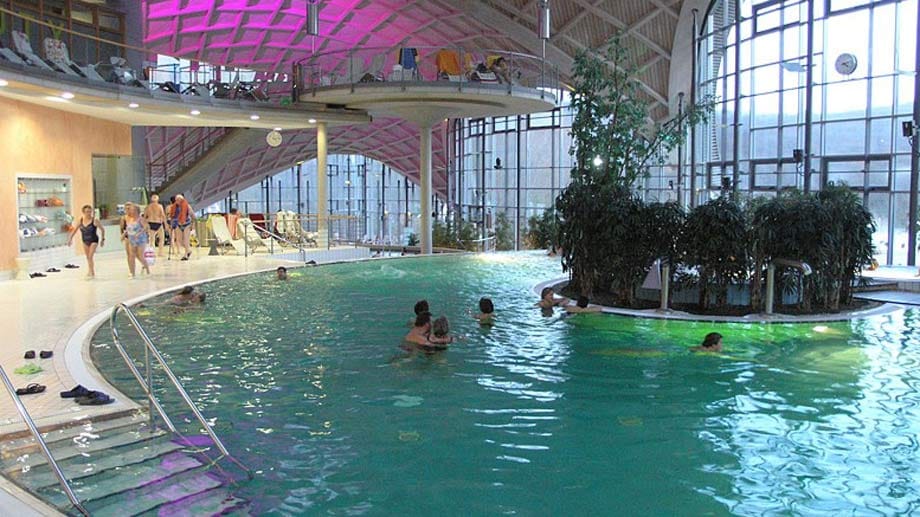 In der Toskana Therme in Bad Sulza sorgt das Thermalwasser schnell für Entspannung.