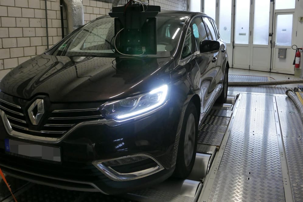 Renault Espace Diesel beim Abgas-Test: DUH vermutet illegale Software.