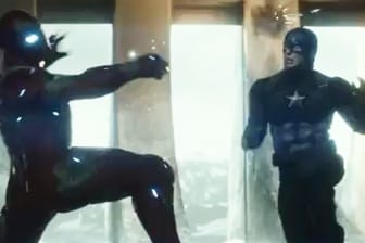 In "The First Avenger: Civil War" stehen Iron Man (l.) und Captain AMerica (r.) auf unterschiedlichen Seiten.