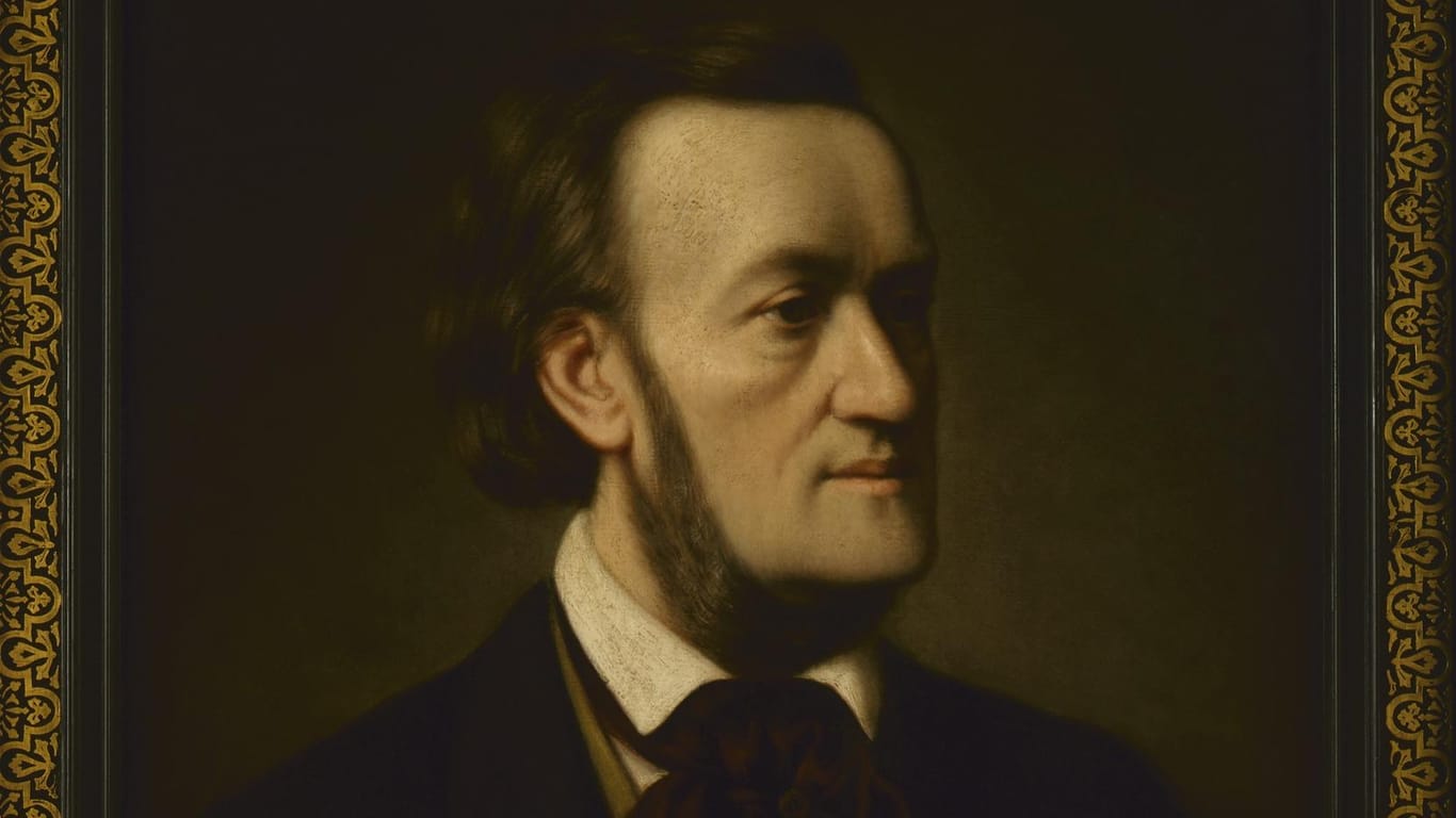 Stein des Anstoßes: Dieses 1992 aufgenommene Foto des Richard-Wagner-Porträts aus dem Jahr 1862.