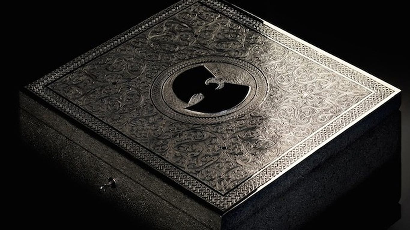 Edles Teil: Die Silberbox, in der sich das Unikat des Albums "Once Upon A Time in Shaolin" befindet.