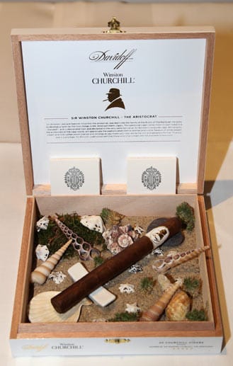 Davidoff benannte die neueste Zigarren-Kreation nach Sir Winston Churchill, einem der "berühmtesten Raucher" aller Zeiten.