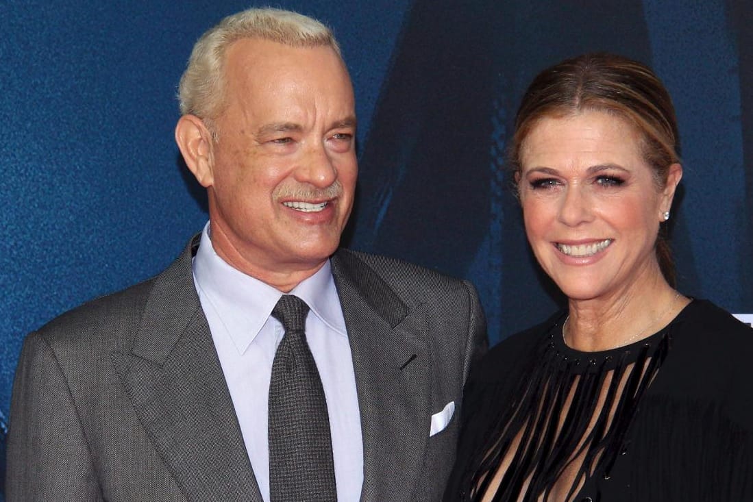 Hollywoodstar Tom Hanks und seine Ehefrau Rita Wilson: "Konnten uns die beste Versorgung der Welt leisten."