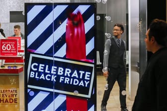 Black Friday in den USA - die Rabattschlacht beginnt.