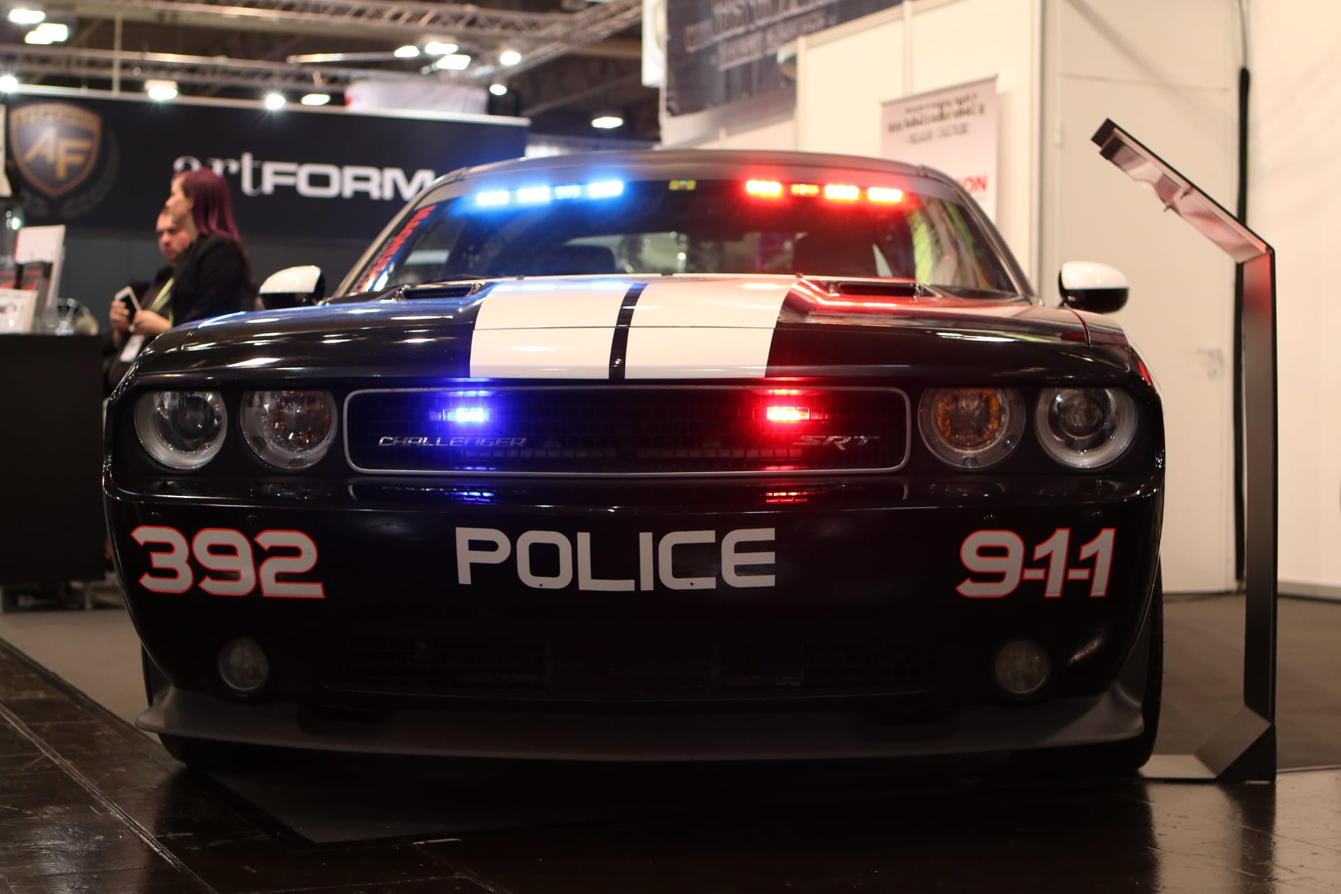 Dodge Challenger als Polizeiauto.