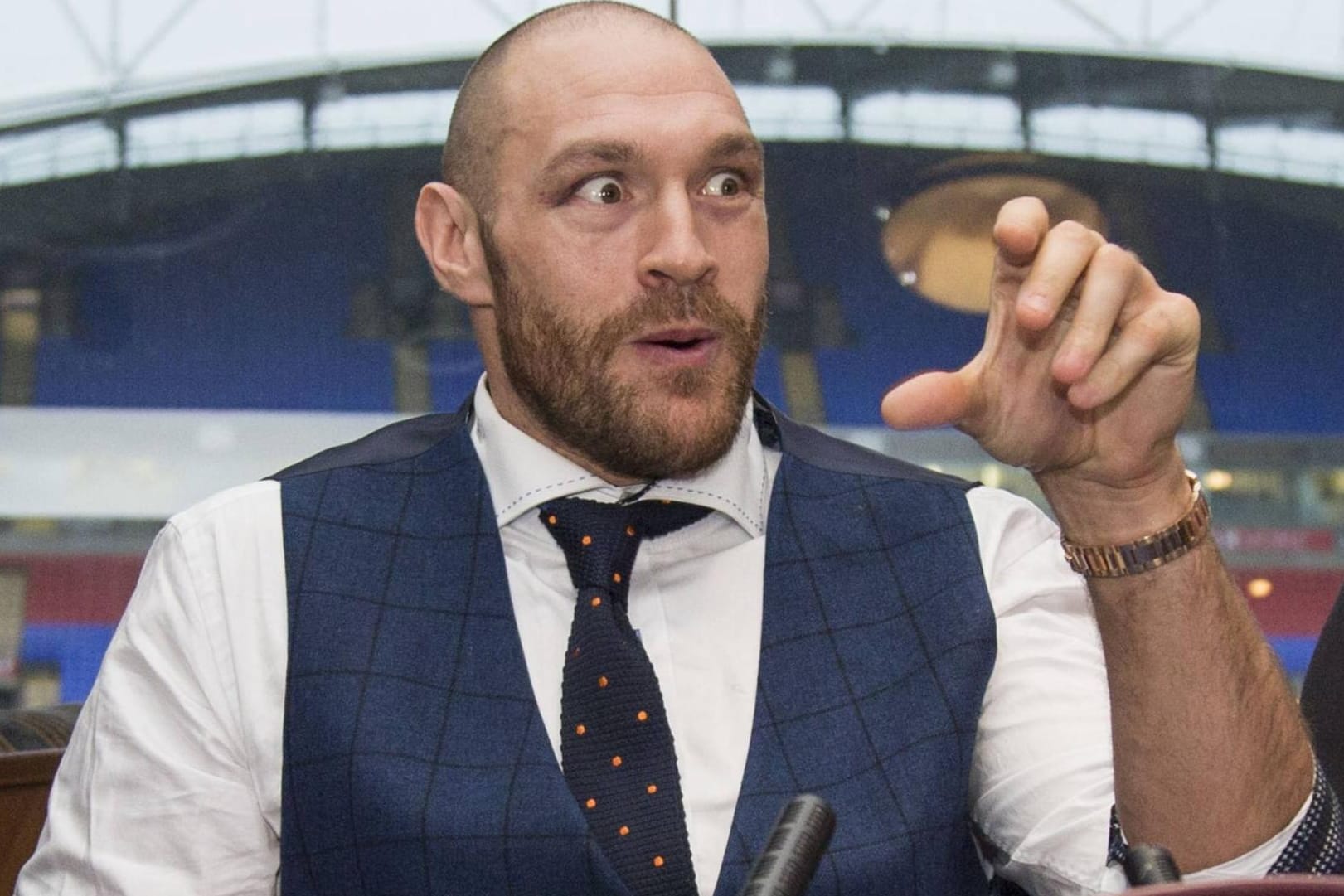 Tyson Fury - der Boxweltmeister der Verbände WBA, WBO und IBF.