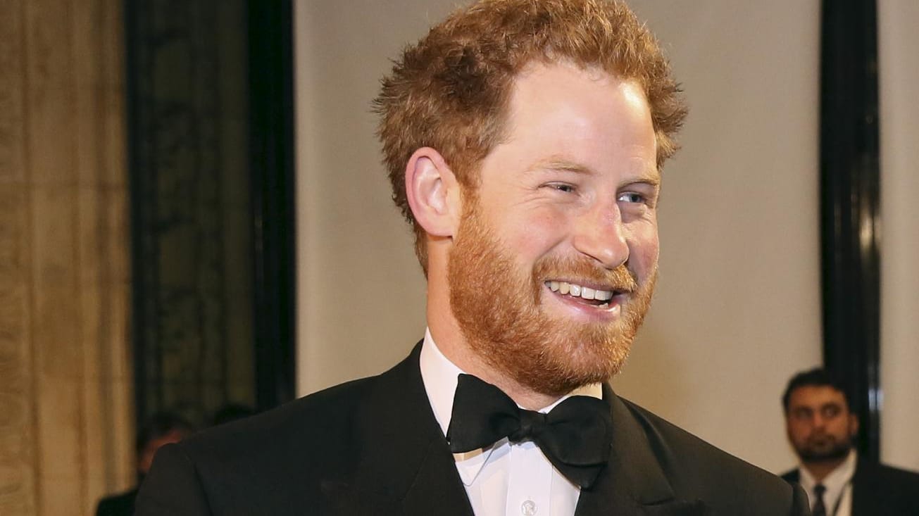 Prinz Harry erweist sich einmal mehr als Scherzbold.