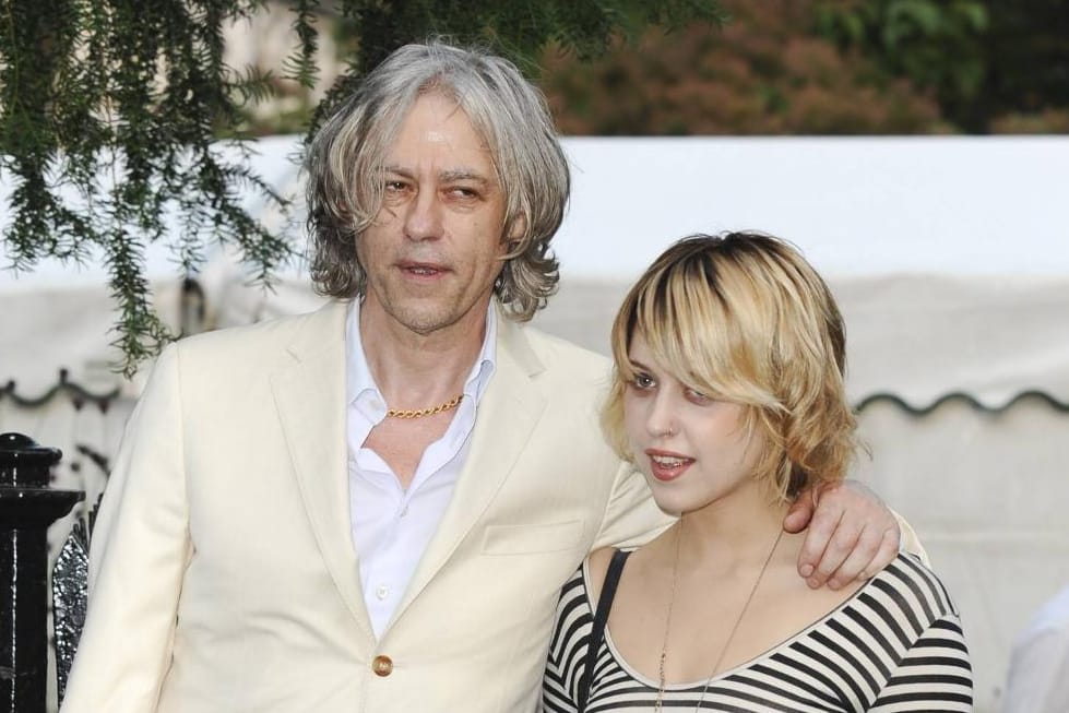 Bob Geldof mit seiner Tochter Peaches.