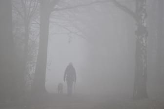 Spaziergang im Nebel: Die graue Zeit der Wintermonate schlägt vielen Menschen aufs Gemüt.